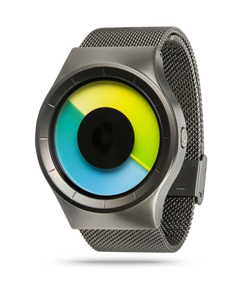ZIIIRO Celeste Gunmetal Colored Watch Perspective