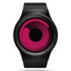 ZIIIRO Mercury Black Magenta Watch Front